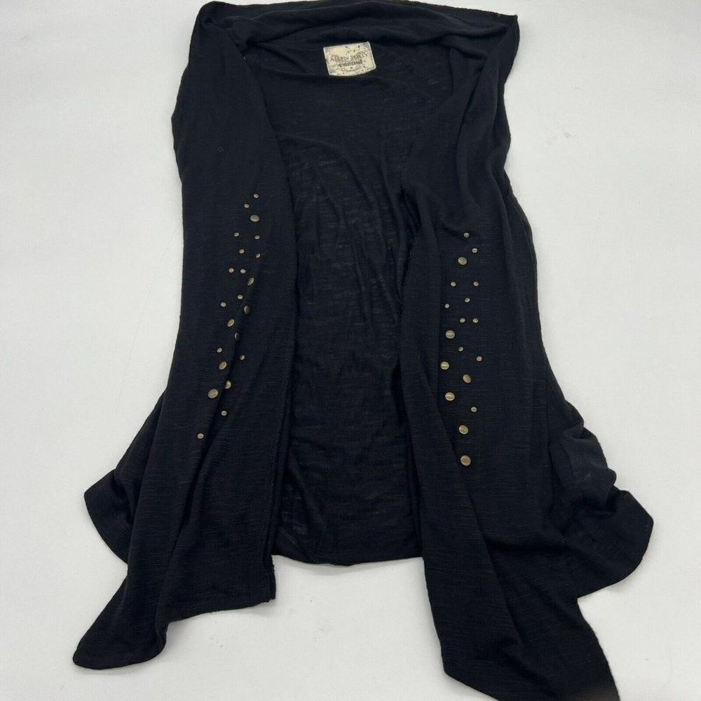 Allen Solly Metal studded open sleeveless cardigan small